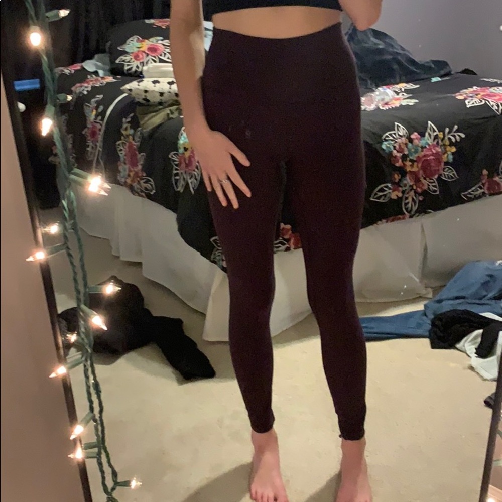 Lululemon purple leggings